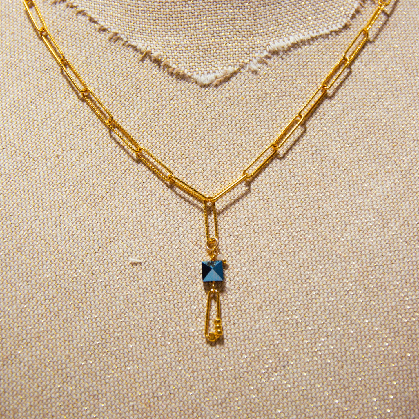 Swarovski Crystal Big Links Chain Necklace