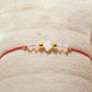 Bracelets Soie Japonaise Orange, Rouge ou Noir