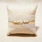 Japanese Silk Bracelet - Mother-of-Pearl Clover &amp; Turquoise