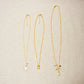 Golden Shadow Pure Crystal Chain Necklace